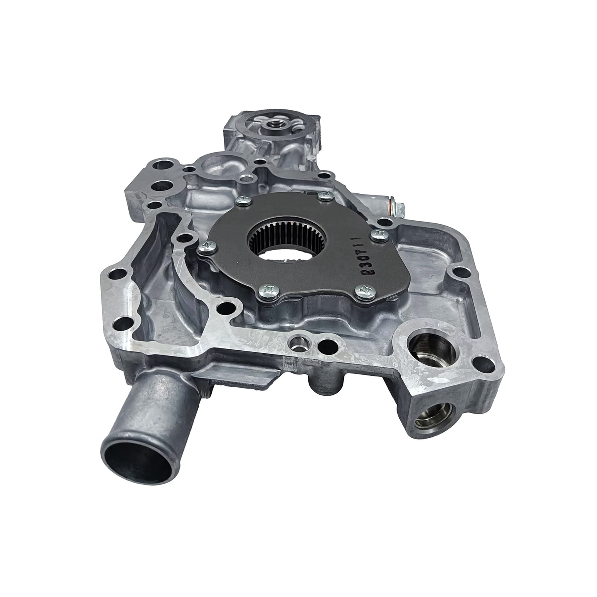 Oil Pump Front Cover Assembly 1J700-04222 for Kubota Engine V2607 V2607-T V2607-DI-TE3B-BC-2 V2607-DI-TE3B-EU-Z8 - KUDUPARTS