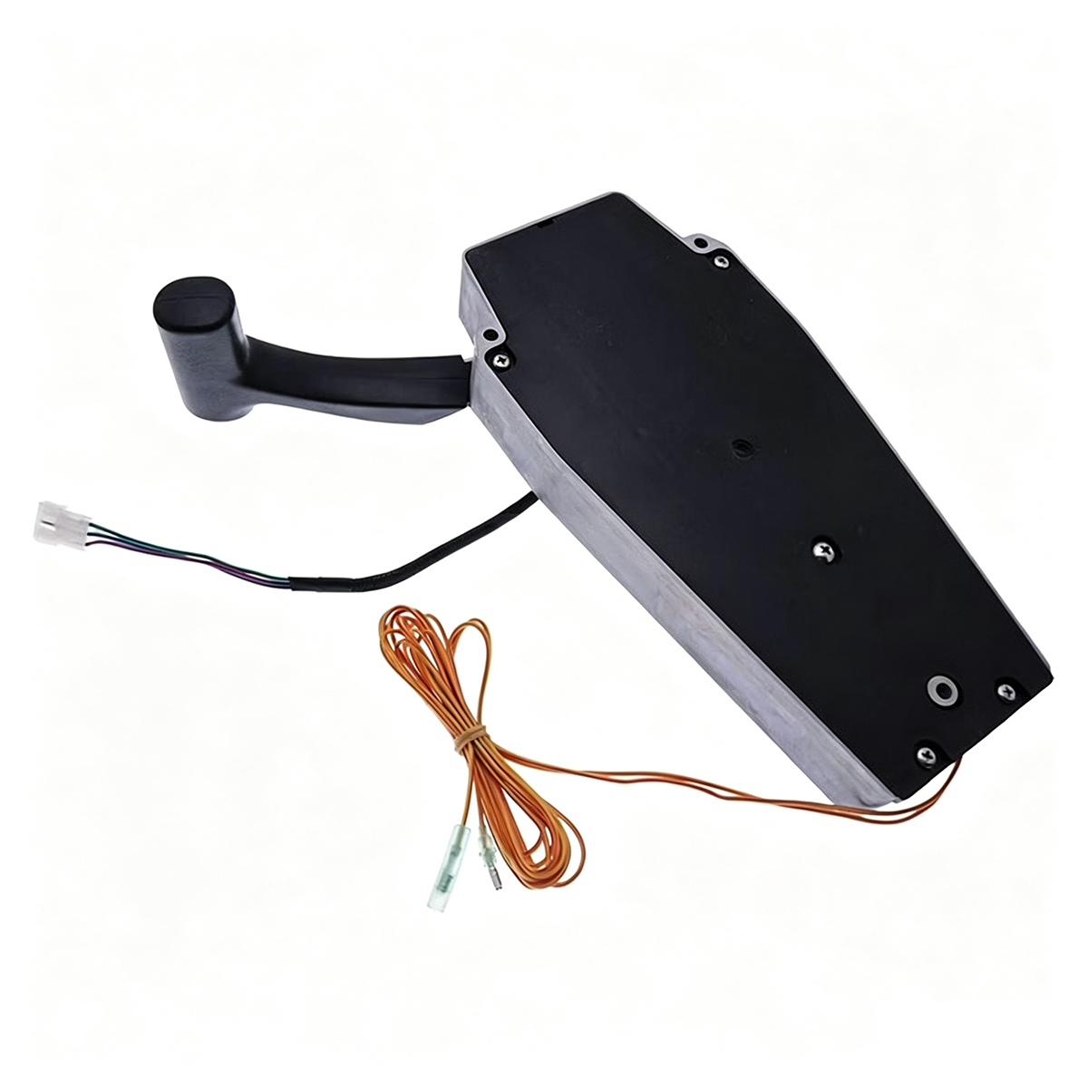 Outboard Remote Control Box 8M0059686 for Mercury Binnacle/Console Top Mount with 2 Feet Trim Harness