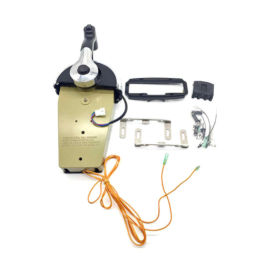 Outboard Remote Control Box 8M0059686 for Mercury Binnacle Console Top Mount with 2 Feet Trim Harness