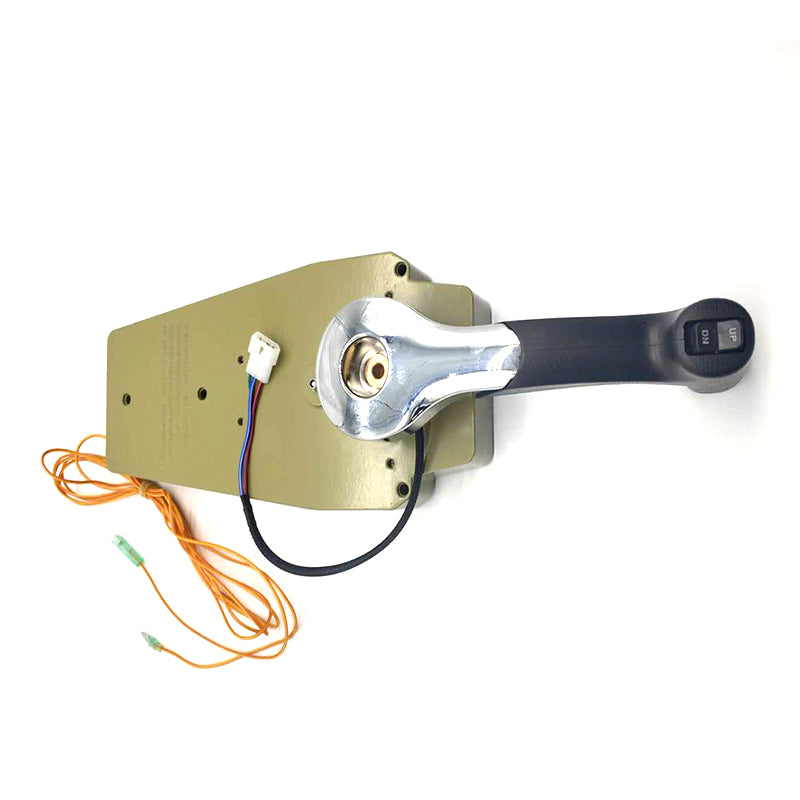 Outboard Remote Control Box 8M0059686 for Mercury Binnacle/Console Top Mount with 2 Feet Trim Harness