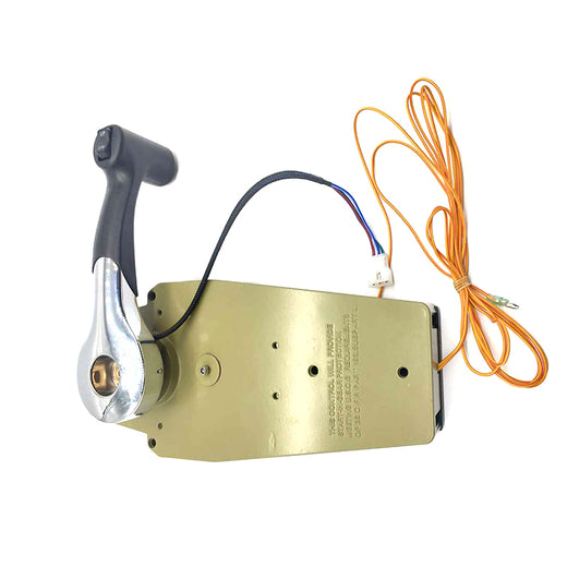 Outboard Remote Control Box 8M0059686 for Mercury Binnacle Console Top Mount with 2 Feet Trim Harness