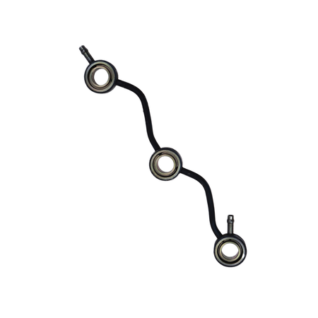 Overflow Pipe 15531-42500 for Kubota Tractor B1550D B1550E B1750D B1750E B20 Excavator KH-35H KH-41 KH-51H KH-61H - KUDUPARTS