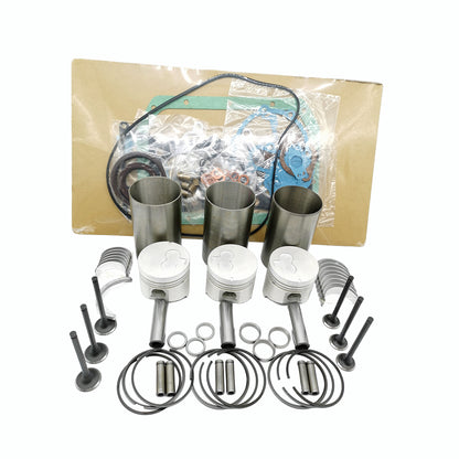 Kit de reconstruction de révision pour l'excavatrice SUMITOMO S85UX S100F2 de pièces de moteur d'ISUZU 3KC1