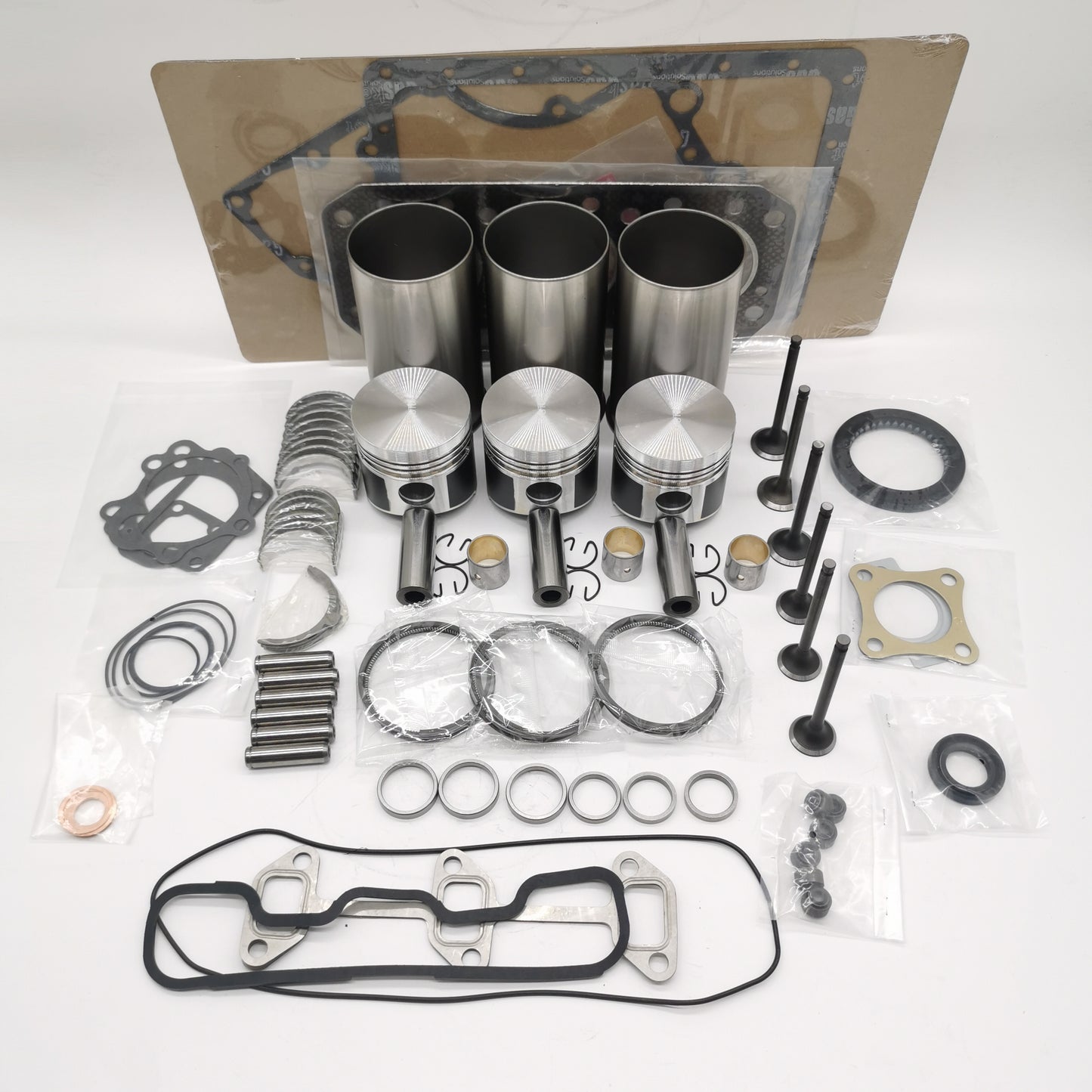 Kit de reconstrucción para motor Yanmar 3T75HA, YM220D, YM250D, YM226, YM226D.