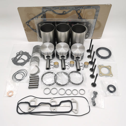 Overhaul Rebuild Kit For Yanmar 3T75HA Engine YM220D YM250D YM226 YM226D Tractor - KUDUPARTS