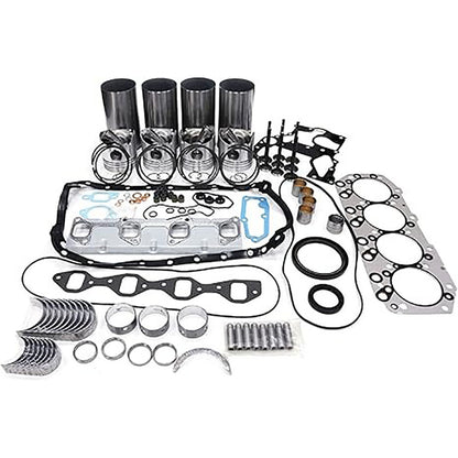 Kit de révision et de reconstruction pour moteur Isuzu 4JB1 4JB1T, chargeuse Bobcat 1213 843 853 960 2060 2070