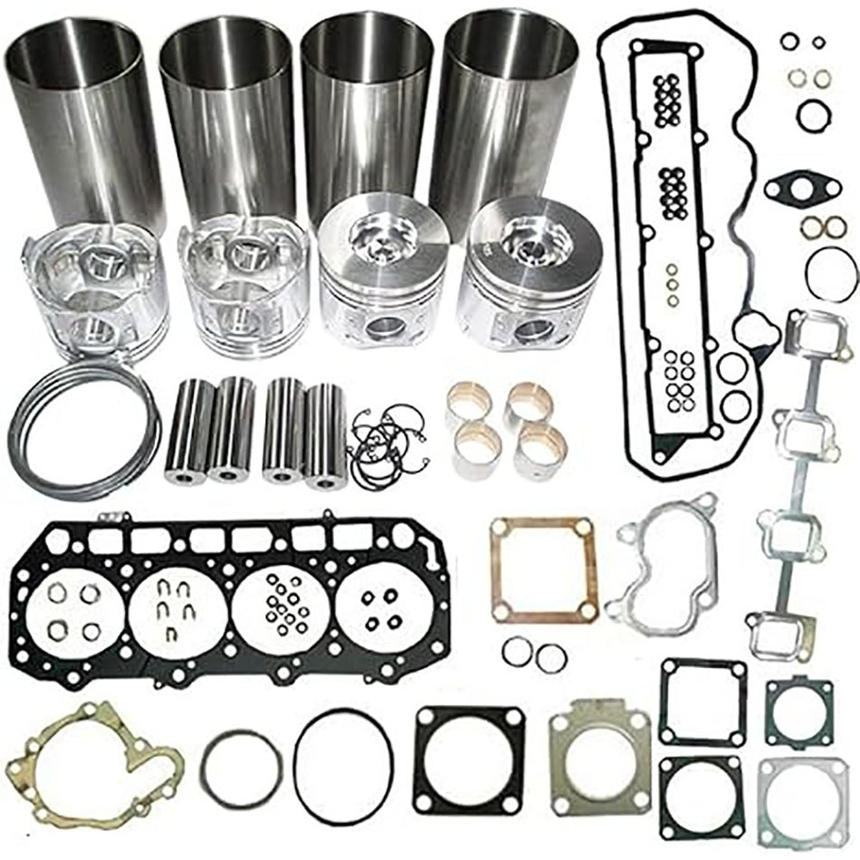 Overhaul Rebuild Kit for Isuzu 4JB1 4JB1T Engine Bobcat 1213 843 853 960 2060 2070 Loader