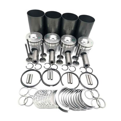 Overhaul Rebuild Kit for Komatsu 4D102 4D102E-1 S4D102E-1 Engine PC130-6 PC100-6 PC60-7 WB146-5 WB142-5 D31P-20 D37-5
