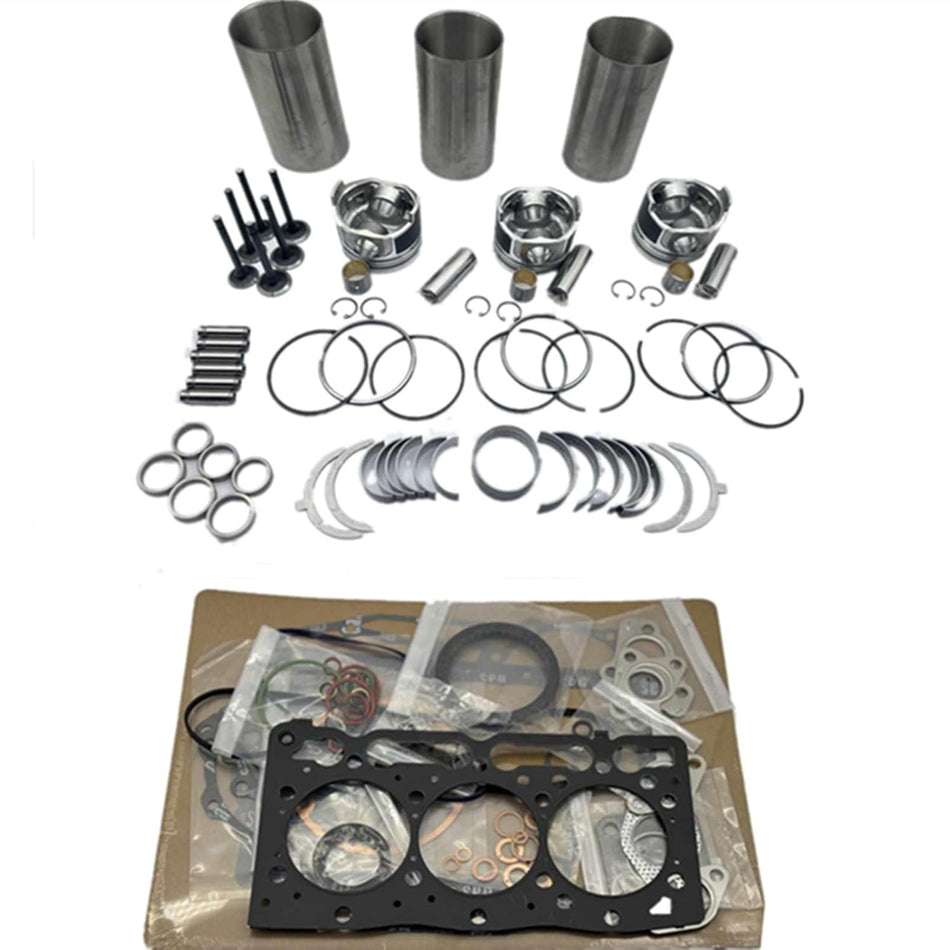 Kit de révision et de reconstruction pour moteur Kubota D950 B1550 B1750 B7200 B8200 B9200 F2100