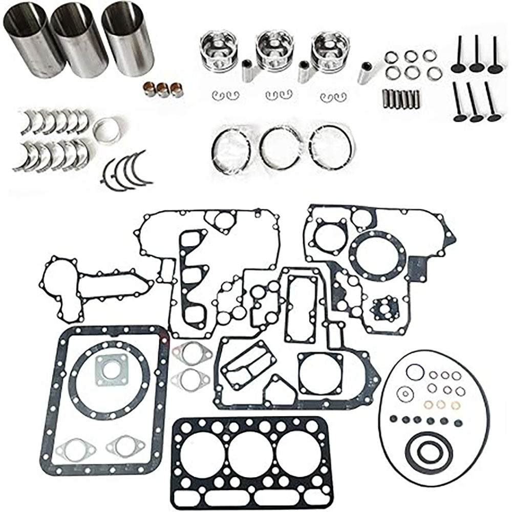 Overhaul Rebuild Kit for Kubota Engine D1402 D1402DI Bobcat Loader 643 Excavator 225 325 - KUDUPARTS