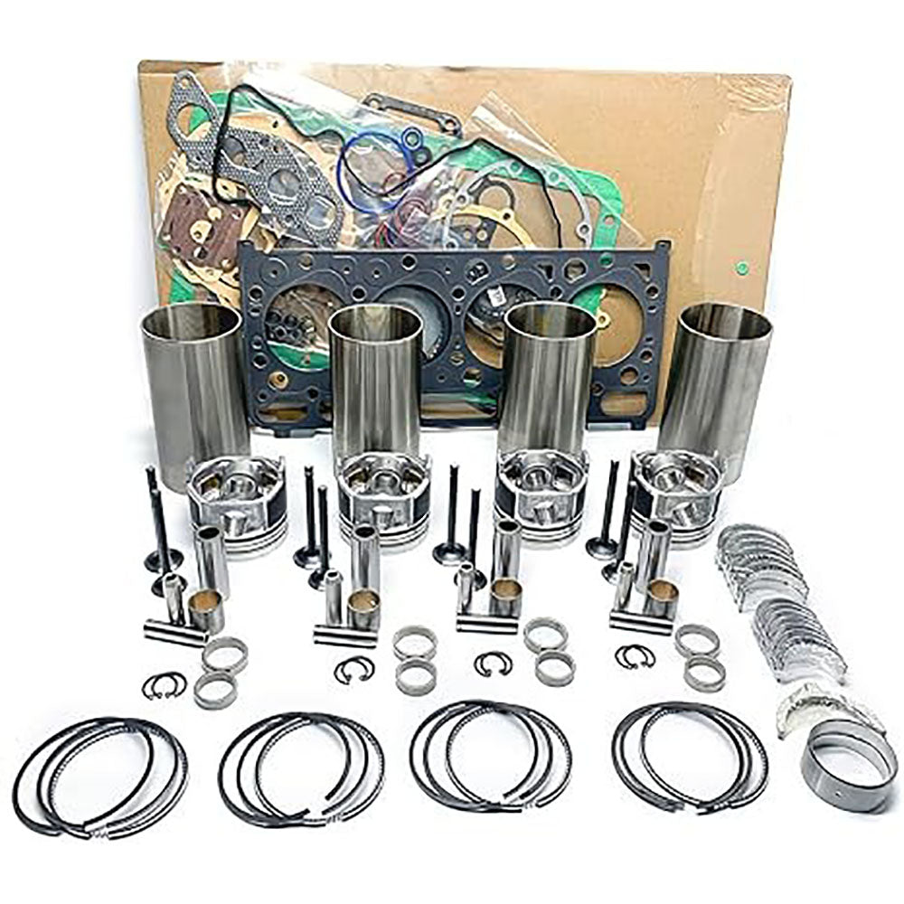 Overhaul Rebuild Kit for Kubota Engine V3307 V3307T Bobcat Loader S630 S650 T650 - KUDUPARTS