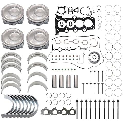 Overhaul Rebuild Kit for Perkins Engine 1104C-44 1104C-44T Bobcat Telehandler V723 V518 - KUDUPARTS