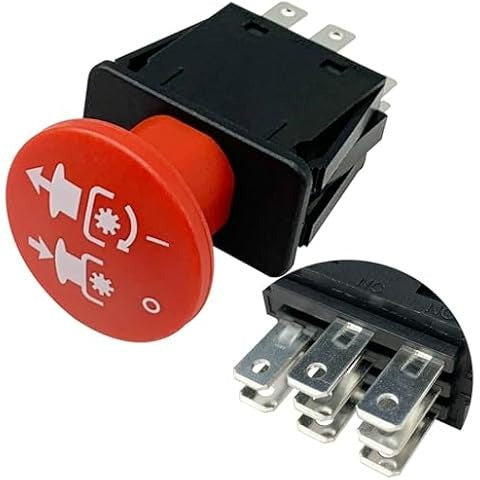 PTO Switch for Dixie Chopper 500016 Jacobsen 2721505 Bobcat Stens. 430-528-8 430-528 Terminals - KUDUPARTS