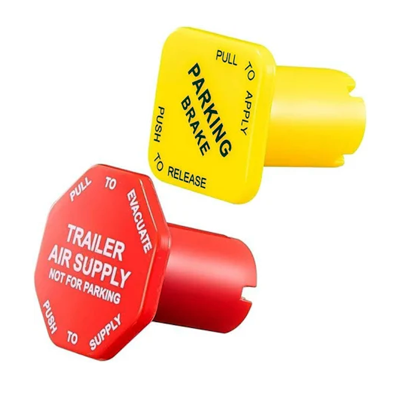 Parking And Air Brake Knobs 298818 298817 for Peterbilt Kenworth Volvo Western Star Truck - KUDUPARTS