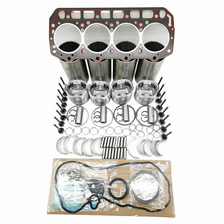 Kit de roulement de joint de revêtement de segment de Piston, pour moteur Yanmar 4TNV98T 4TNV98C pour chargeurs d'excavatrices de chariot élévateur