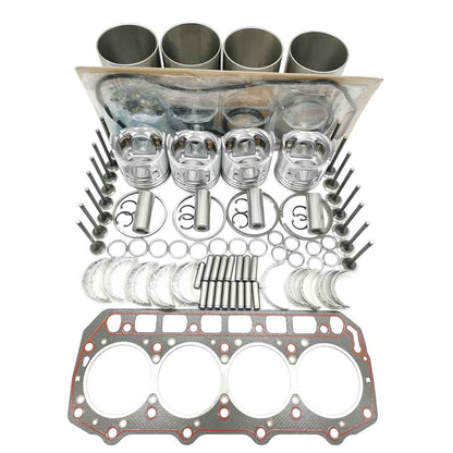 Kit de roulement de joint de revêtement de segment de Piston, pour moteur Yanmar 4TNV98T 4TNV98C pour chargeurs d'excavatrices de chariot élévateur