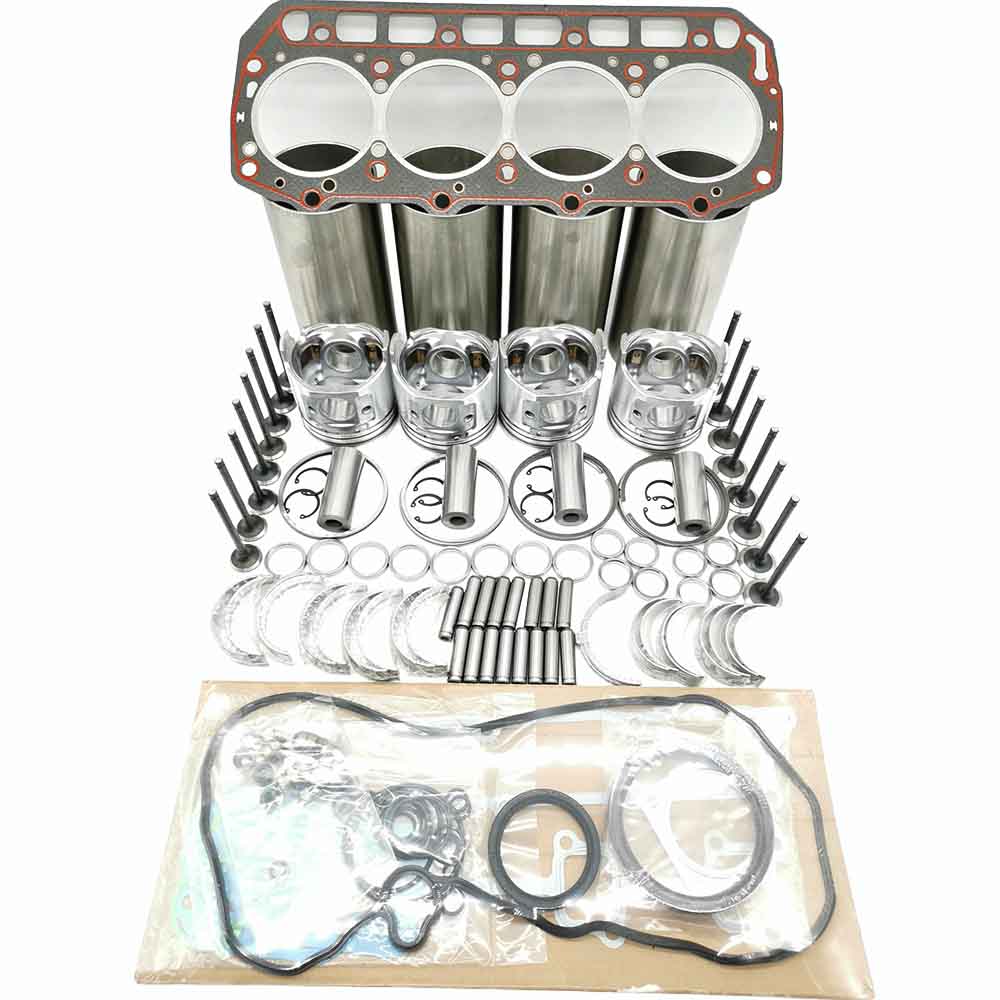 Kit de roulement de joint de revêtement de segment de Piston, pour moteur Yanmar 4TNV98T 4TNV98C pour chargeurs d'excavatrices de chariot élévateur