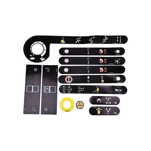 Platform Console Decal Kit 1001119562 for JLG Telescopic Boom Lift 600S 600SJ 660SJ - KUDUPARTS