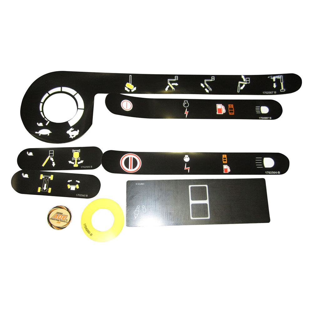 Kit de calcomanías para caja de control de plataforma 2910872 para JLG