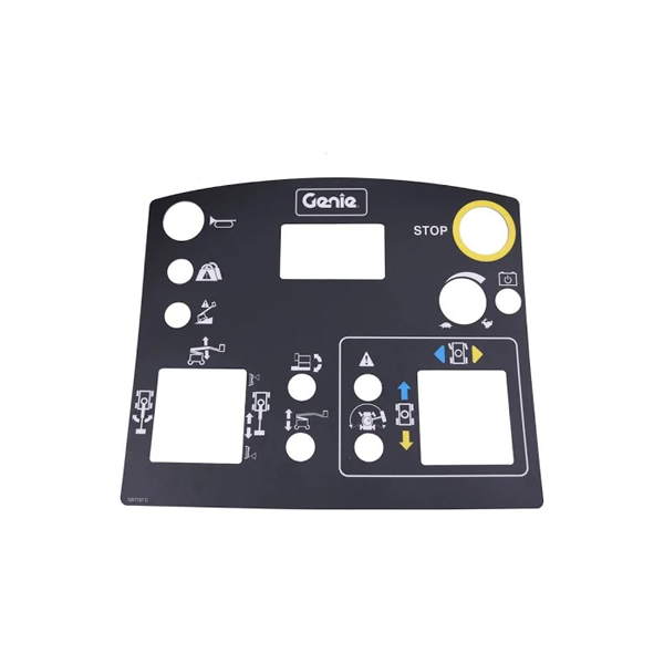 Platform Control Panel Decal 1257157GT 1257157 for Genie Boom Lift Z-33/18 - KUDUPARTS