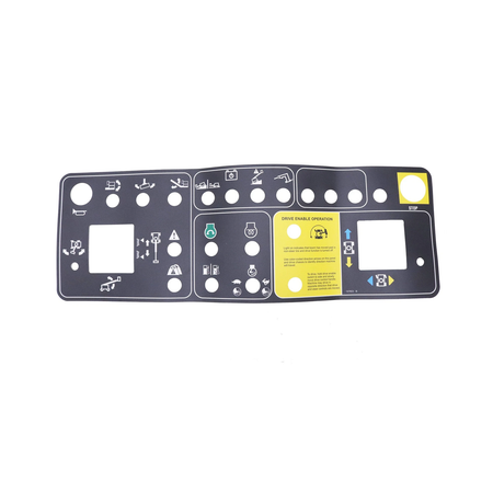 Platform Control Panel Decal 147603GT 147603 for Genie Boom Lift S-60 S-65 S-80 S-85 - KUDUPARTS
