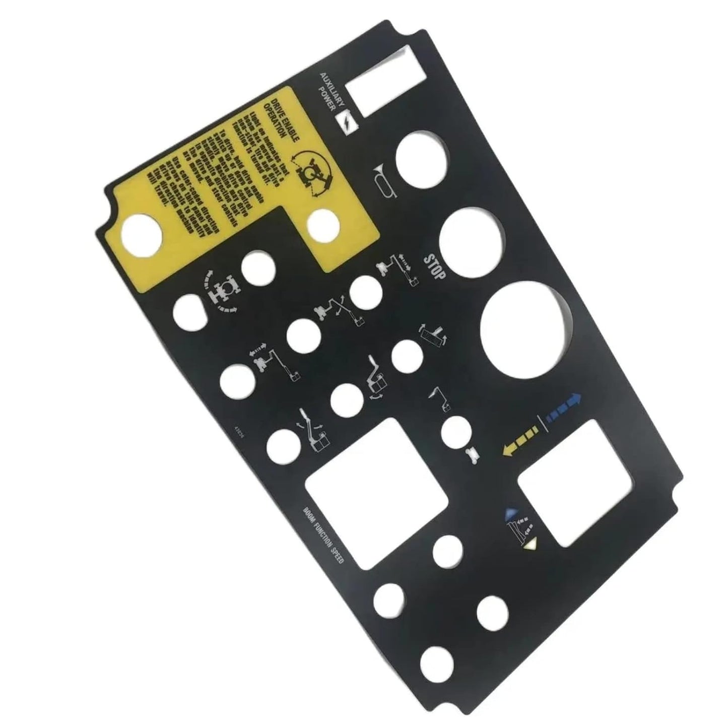 Calcomanía del panel de control de la plataforma 43036GT para Genie Boom Lift Z-30/20N Z-34/22 DC Z-34/22N