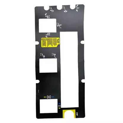 Autocollant 65182GT pour panneau de commande de plateforme pour nacelles élévatrices Genie Boom S-120 S-125 S-105 S-100