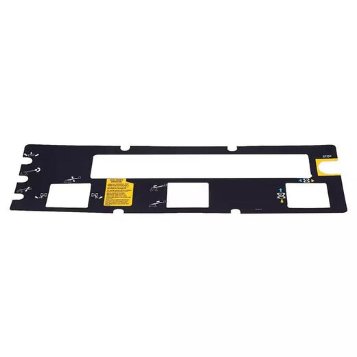 Platform Control Panel Decal 65182GT 65182 for Genie Boom Lift S-120 S-125 S-105 S-100 - KUDUPARTS