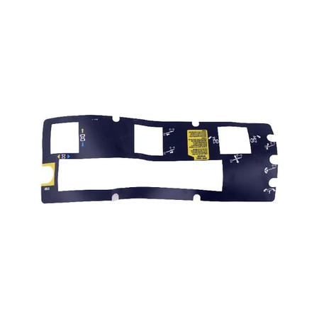 Platform Control Panel Decal 65182GT 65182 for Genie Boom Lift S-120 S-125 S-105 S-100 - KUDUPARTS