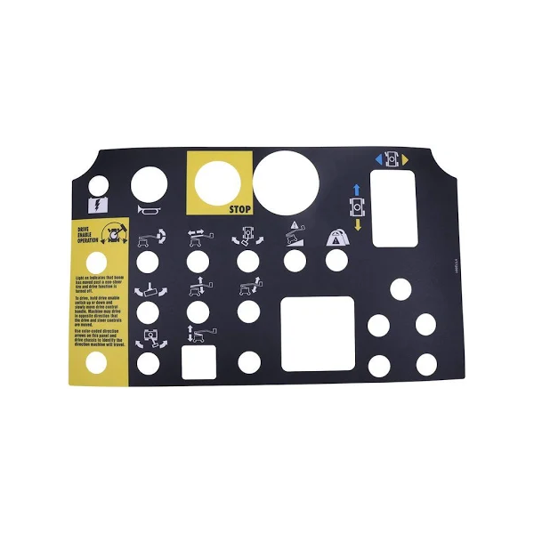 Platform Control Panel Decal 72095GT 72095 for Genie Boom Lift Z-34/22 IC - KUDUPARTS