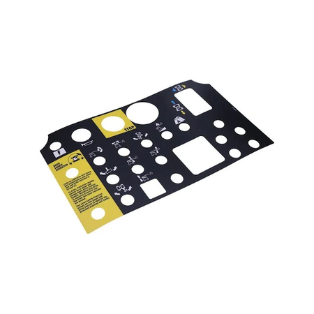 Platform Control Panel Decal 72095GT 72095 for Genie Boom Lift Z-34/22 IC - KUDUPARTS