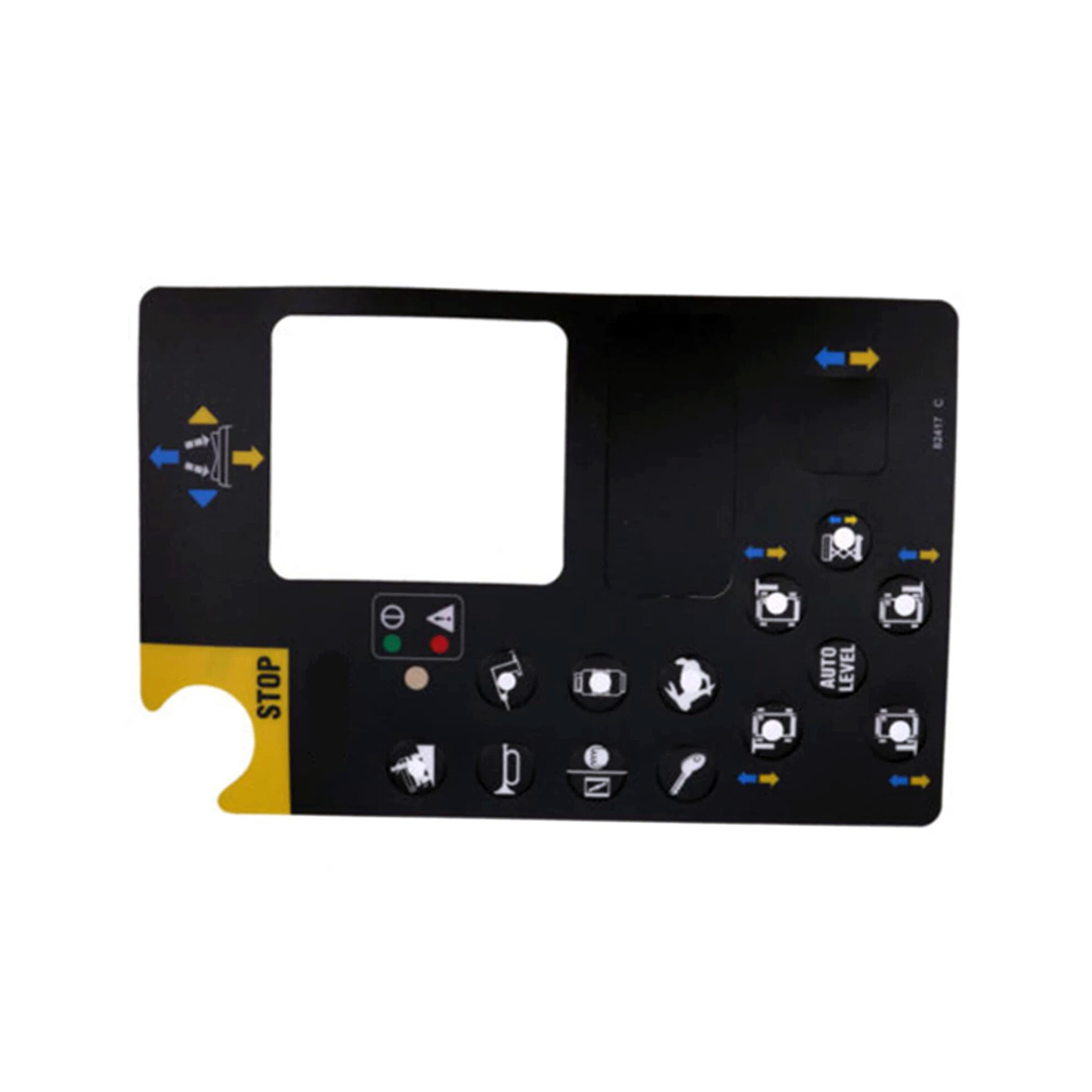 Platform Control Panel Decal 82417GT 82417 for Genie GS-2668 RT GS-3384 GS-3390 GS-4390 GS-5390