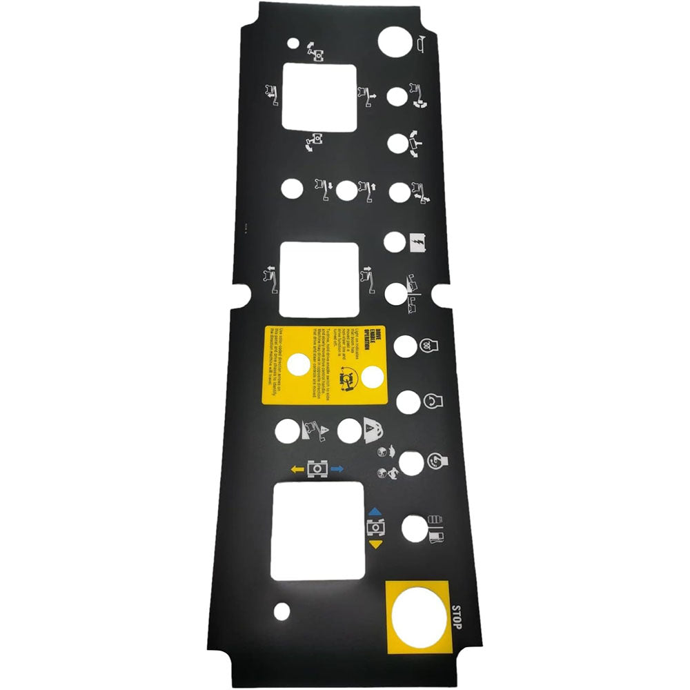 Calcomanía para el panel de control de la plataforma 82456GT para Genie Boom Lift S-60 S-65