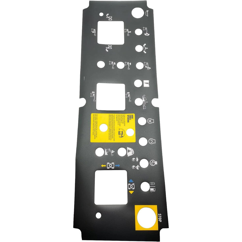 Platform Control Panel Decal 82456GT for Genie Boom Lift S-60 S-65 - KUDUPARTS
