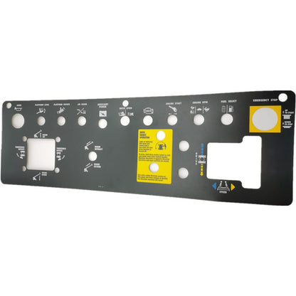 Autocollant de panneau de commande de plate-forme 72164GT pour nacelle télescopique Genie S-40 S-45