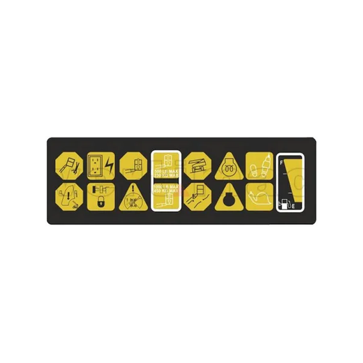 Platform Display Decal 1705173 for JLG - KUDUPARTS