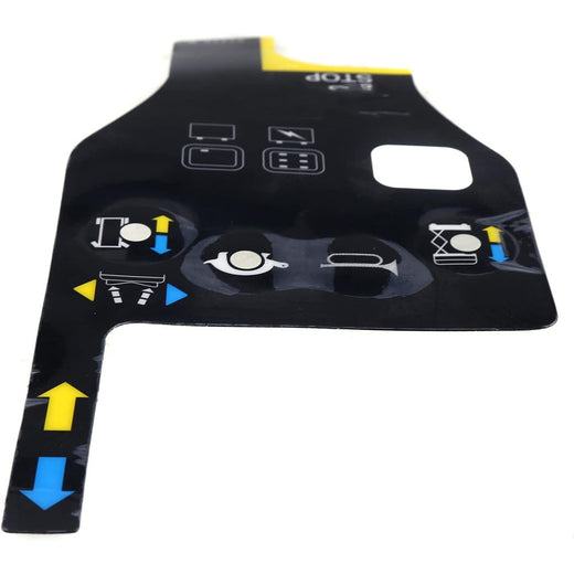 Play Control Box Overlay Decal 97772 97772GT for Genie GS-1530 GS-1532 GS-1930 GS-1932 GS-2032 GS-2046 GS-2632 GS-2646 GS-2668 GS-3232 GS-3246 GS-3268 - KUDUPARTS