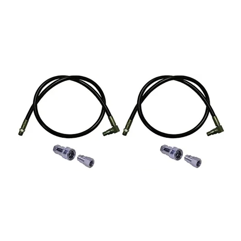 Kit de tuyau et de coupleur pour vérin d'angle électrique 05810 1304005 pour chasse-neige Meyer