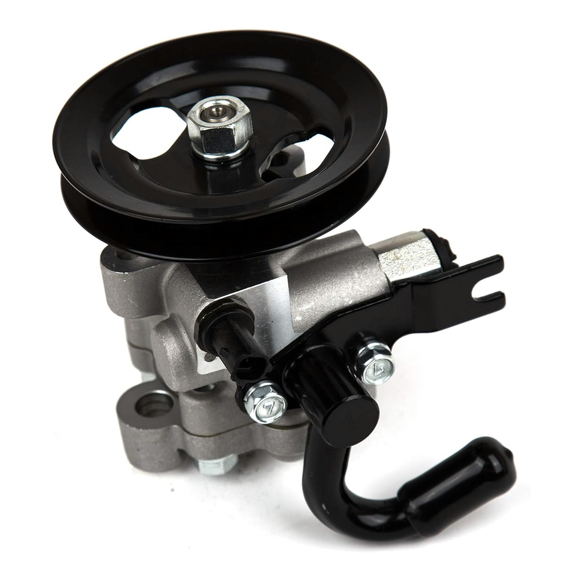 Power Steering Pump 21-5473 57100-1E000 57100-1G000 for 06-09 Dodge Attitude Hyundai Accent 06-11 Kia 1.6L - KUDUPARTS