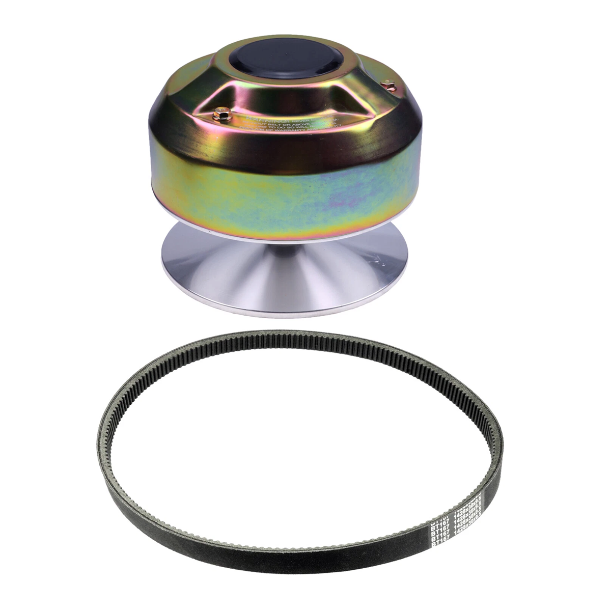 Primary Drive Clutch With Belt AM140985 RE28721 for John Deere Trail Gator Utility Vehicle