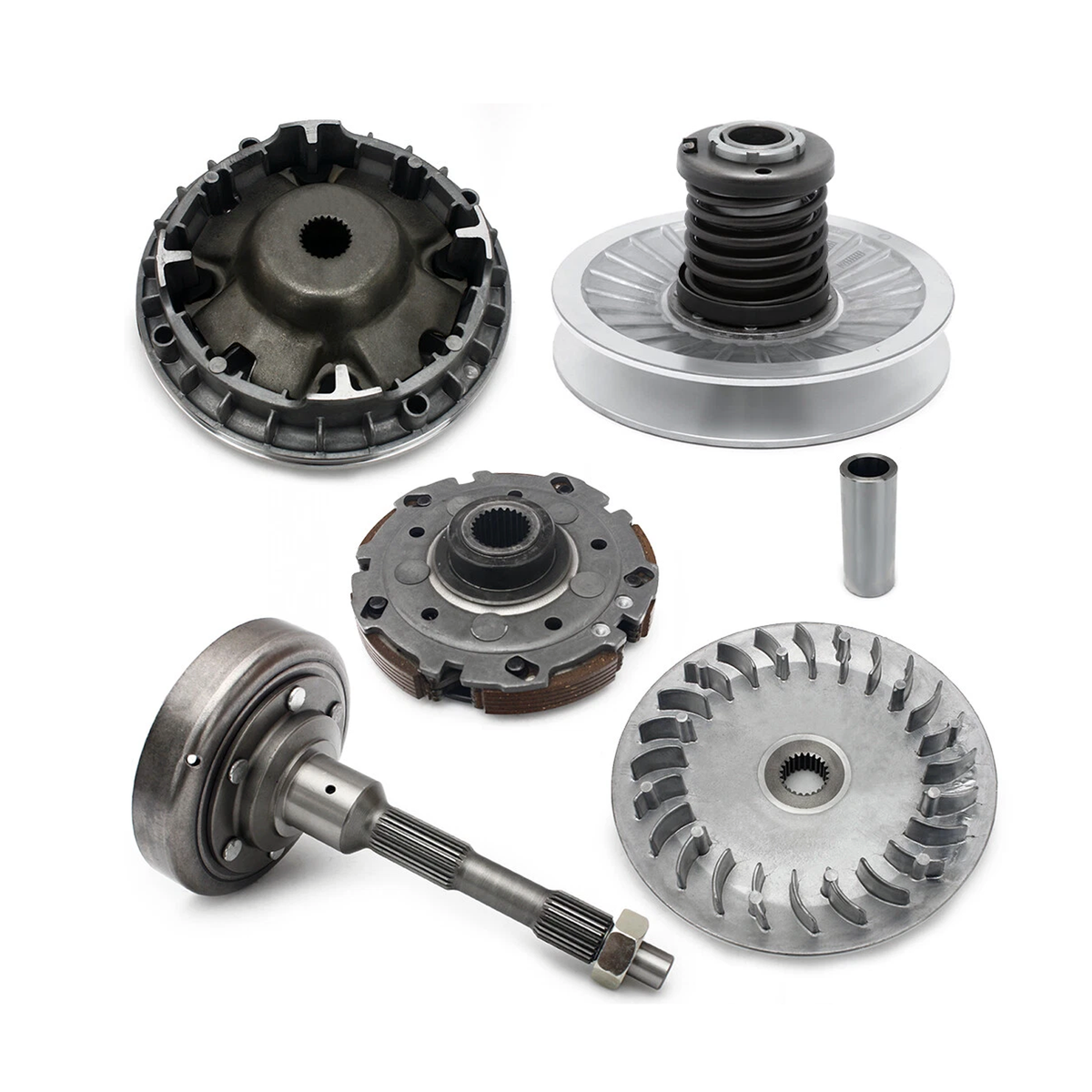 Primary Secondary Driven Clutch Fixed Sheave Pad Shoe for Hisun HS400 Forge 400 Bennche Cowboy 400 - KUDUPARTS