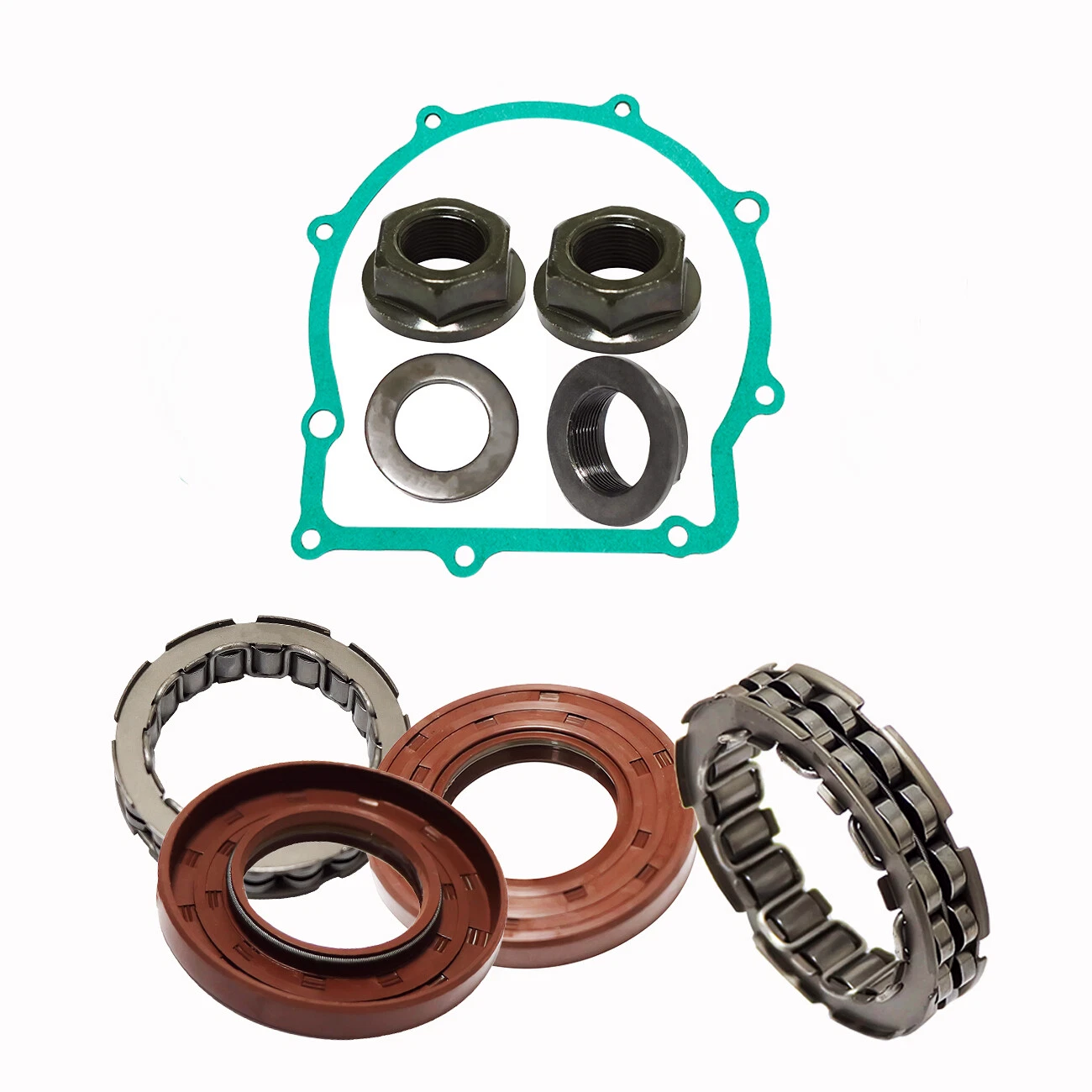 Kit de joints unidirectionnels pour carter d'embrayage de poulie primaire 5KM-17611-00-00 pour VTT Yamaha Grizzly 600