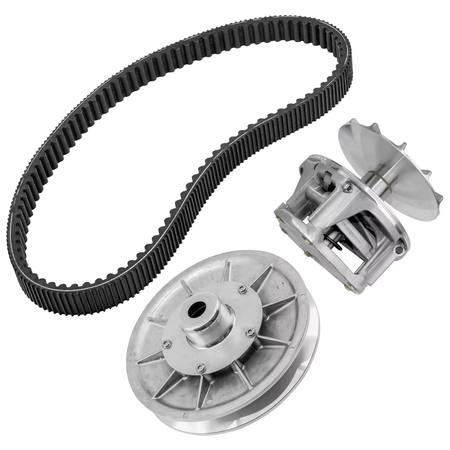 Primary & Secondary Clutch with Belt 1323275 1323070 3211143 for Polaris Ranger 570 15-16 - KUDUPARTS