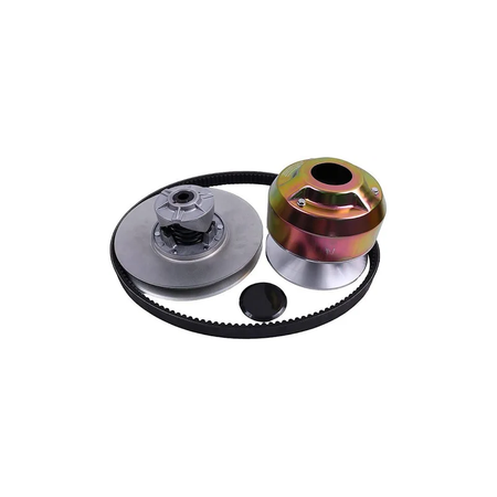 Primary & Secondary Driven Clutch Drive Belt AM140967 AM140985 RE28721 Compatible with John Deere 4X2 6X4 AMT600 AMT622 AMT626 Gas Gator Utility Vehicles Riding Mower/Bunker Rake 1200A - KUDUPARTS