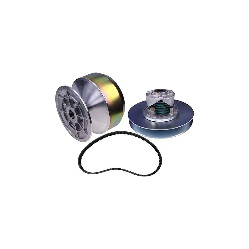 Primary & Secondary Driven Clutch Drive Belt AM140967 AM140985 RE28721 Compatible with John Deere 4X2 6X4 AMT600 AMT622 AMT626 Gas Gator Utility Vehicles Riding Mower/Bunker Rake 1200A - KUDUPARTS