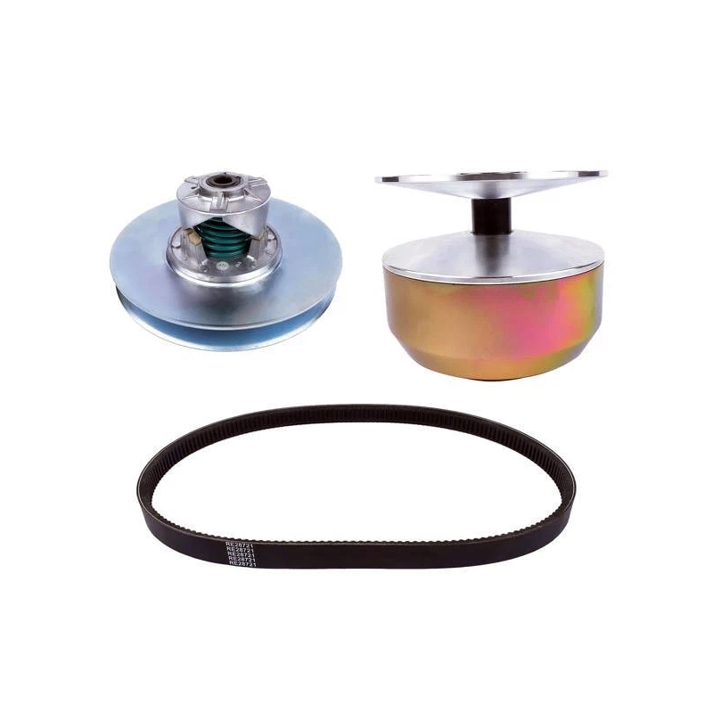 Primary & Secondary Driven Clutch With Belt AM140985 for John Deere Utility Vehicle 4X2 6X4 Trail Worksite Gator - KUDUPARTS
