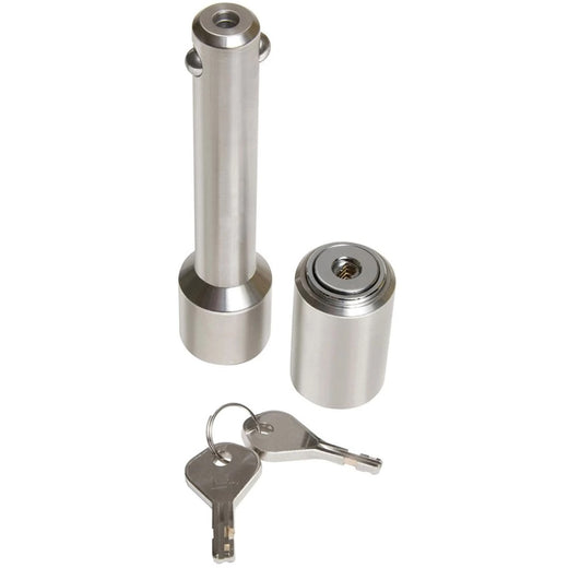 Pro-Receiver Lock for 5/8 Inch Pin Steel Diameter-Stainless - KUDUPARTS