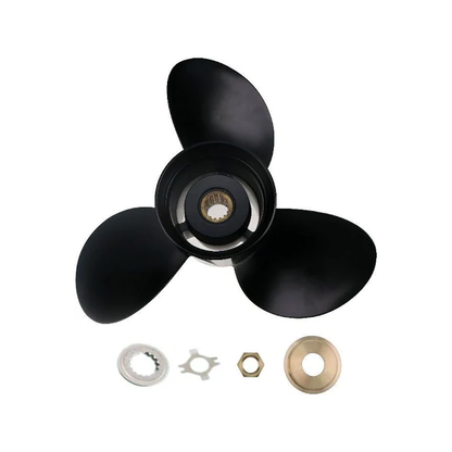 Hélice 48-77344A45 RH 13 1/4 x 17 à 3 pales pour moteur marin Mercury 70, 75, 80, 90, 115 et 120 CV