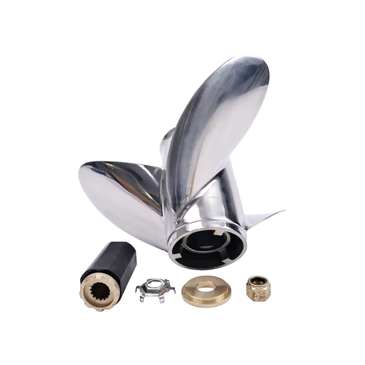 Propeller 488M0151255 48-8M0151255 8M0040400 for Mercury Enertia ECO 16 x 19 Pitch Right Hand - KUDUPARTS