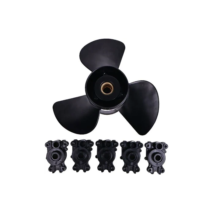 Propeller 6G5-45974-03-98 for Yamaha 13 3/4 x 19 Outboard Moto 150-250HP - KUDUPARTS